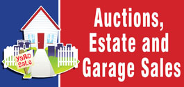 Auctions, Estate & Garage Sales